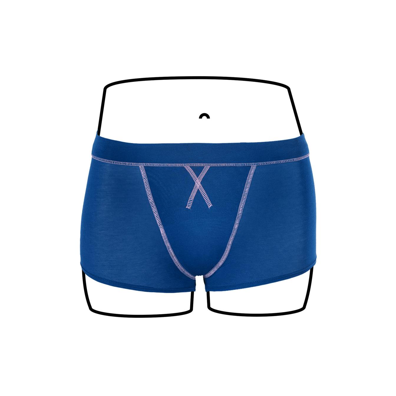 Thinx Teens - Shorty - Tidal Wave - Front