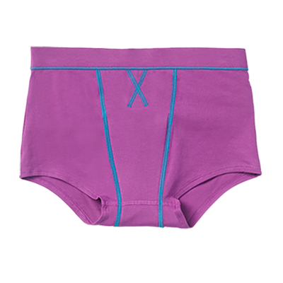 Thinx Teens - Shorty - Grape - CollectionFront