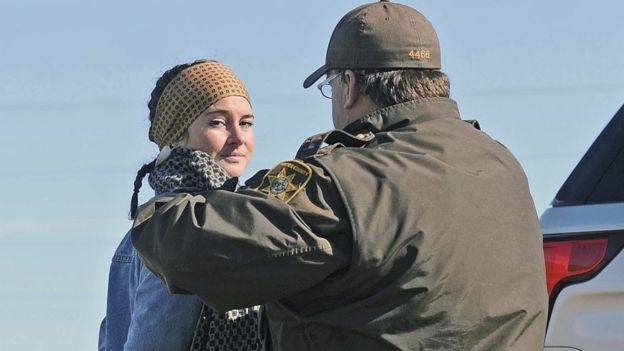Shailene Woodley Was Arrested For Trespassing While Protesting the Dakota Access Pipeline Photo