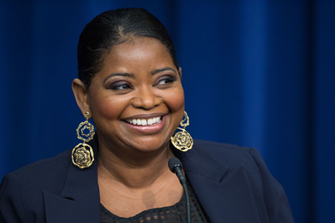 Octavia Spencer Bought Out a Movie Theater so Low-Income Families Could See Hidden Figures Photo
