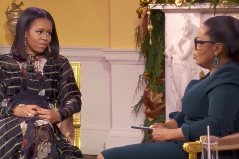 Michelle Obama Has Her Last White House Interview With Oprah Winfrey Photo