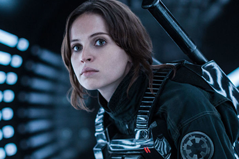 Felicity Jones Says That Being Sexy "Isn't A Priority" for Her Star Wars: Rogue One Character Photo