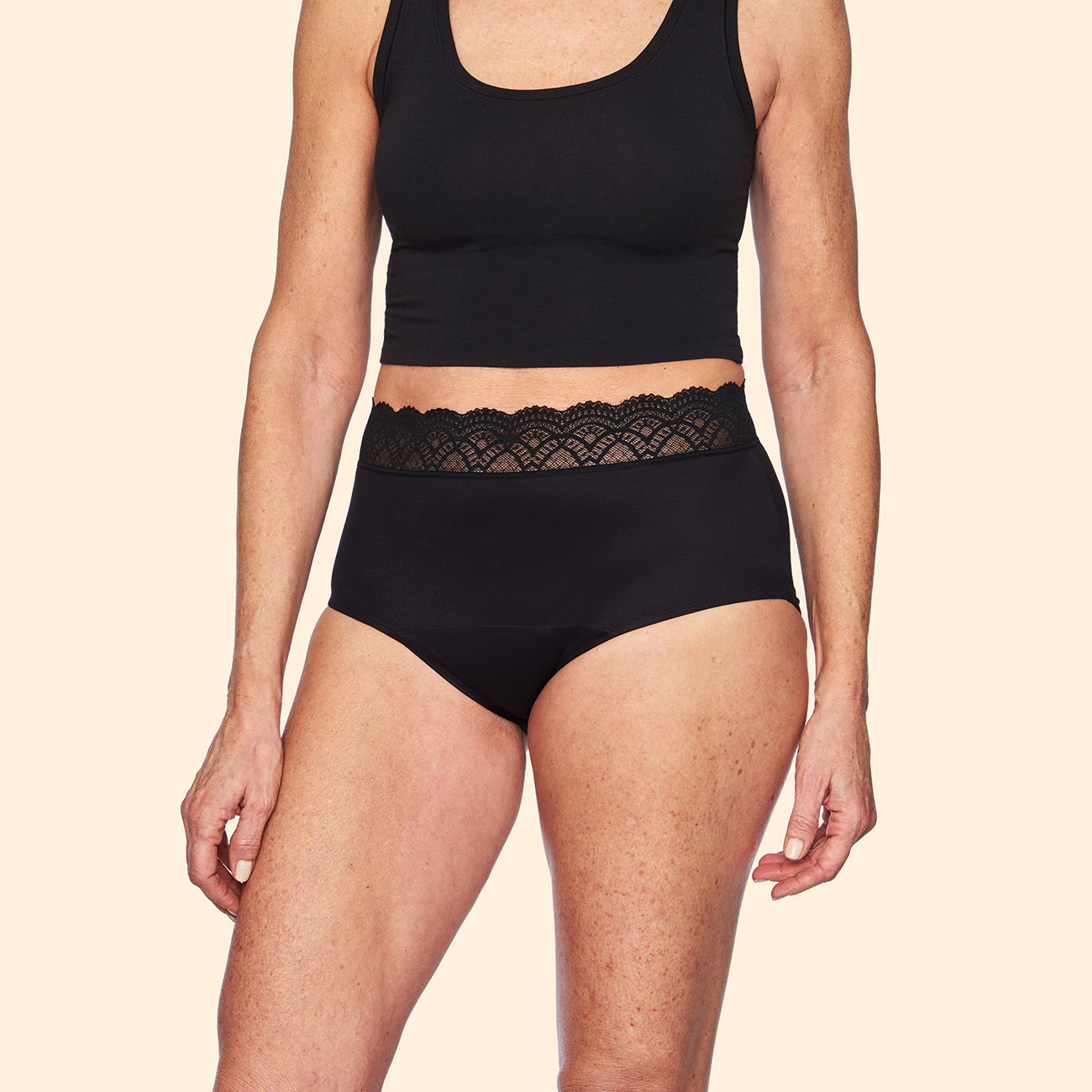 Thinx for All Leaks Lace Hi-Waist