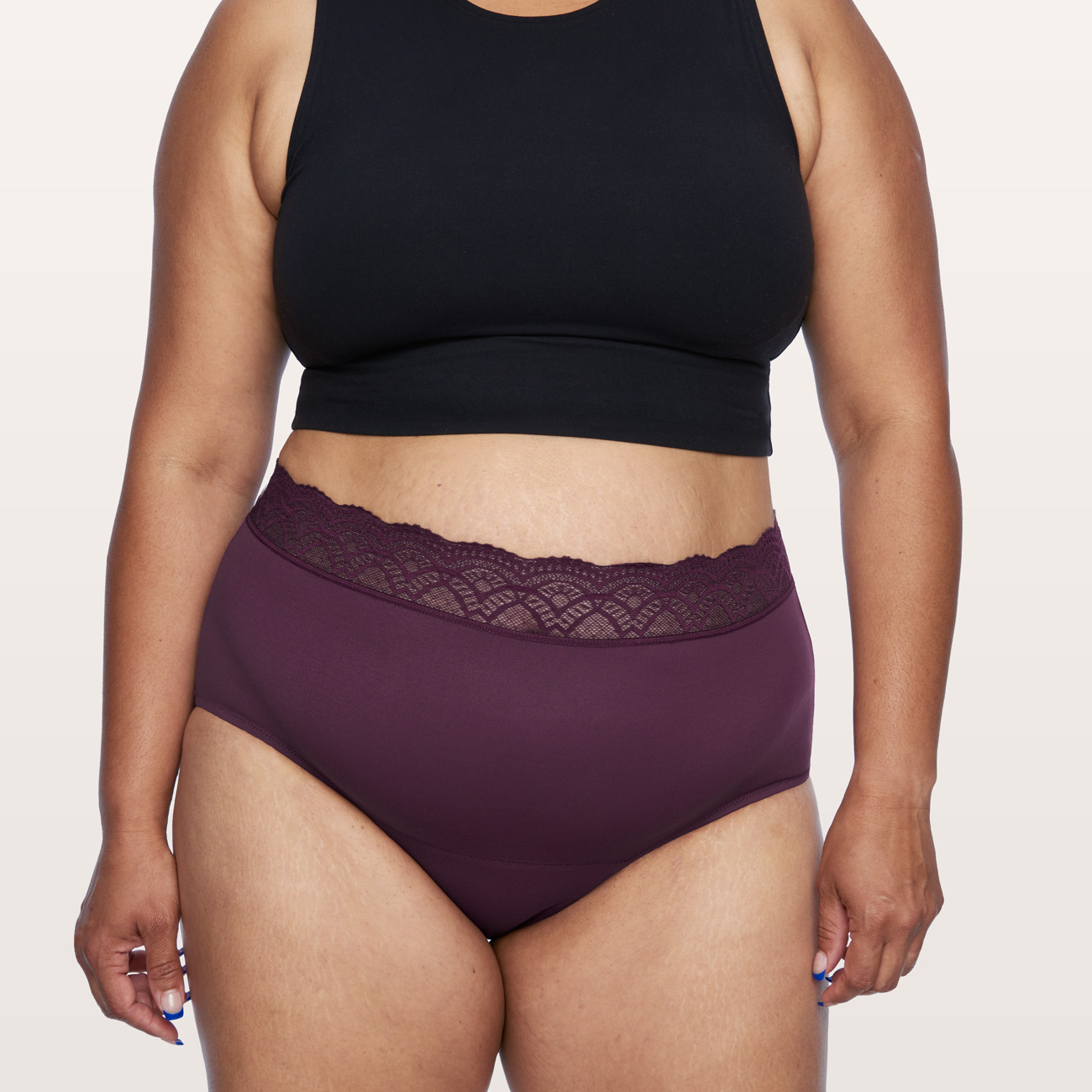 Thinx for All Leaks Lace Hi-Waist