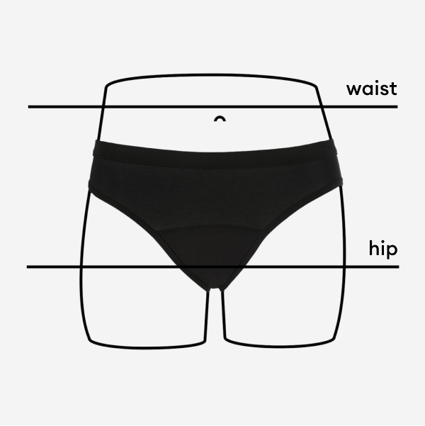 hip and waist measurement guide
